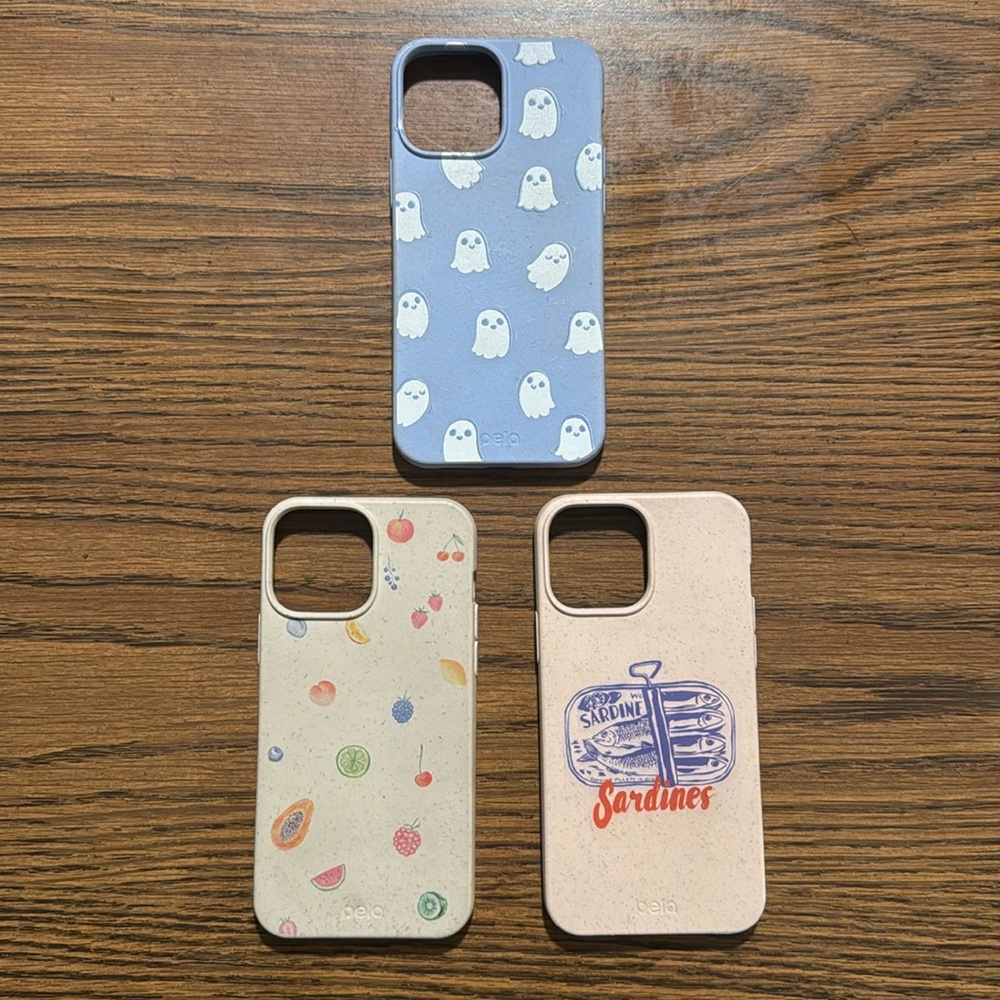 iPhone 13 Pro Max pela cases - set of 3